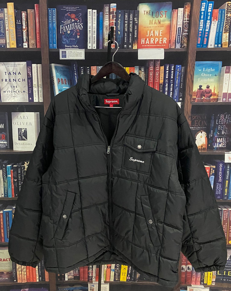 人気正規品 Supreme Iggy Pop Puffy Jacket Black M 黒 Mm5JY