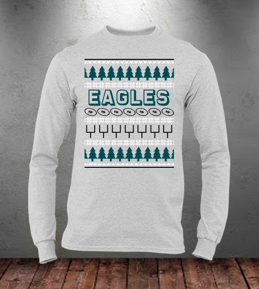 Eagles Ugly Sweater | Long Sleeve Tee