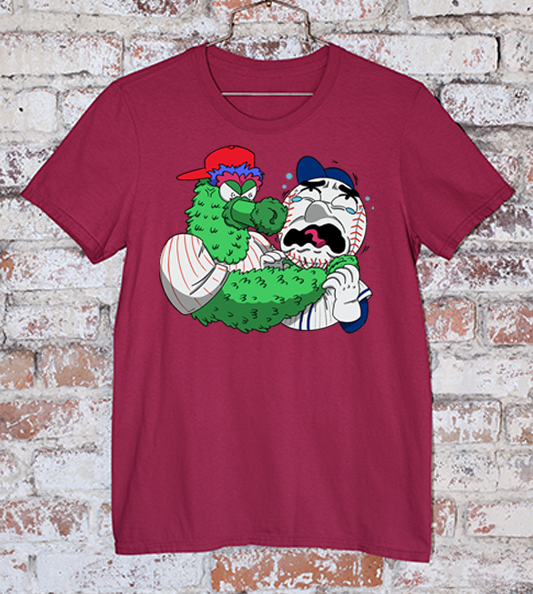 Phillie Phanatic vs Mr Met | Tee