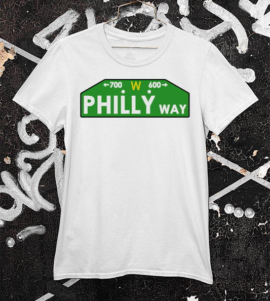 "Philly Way" Street Sign | Tee
