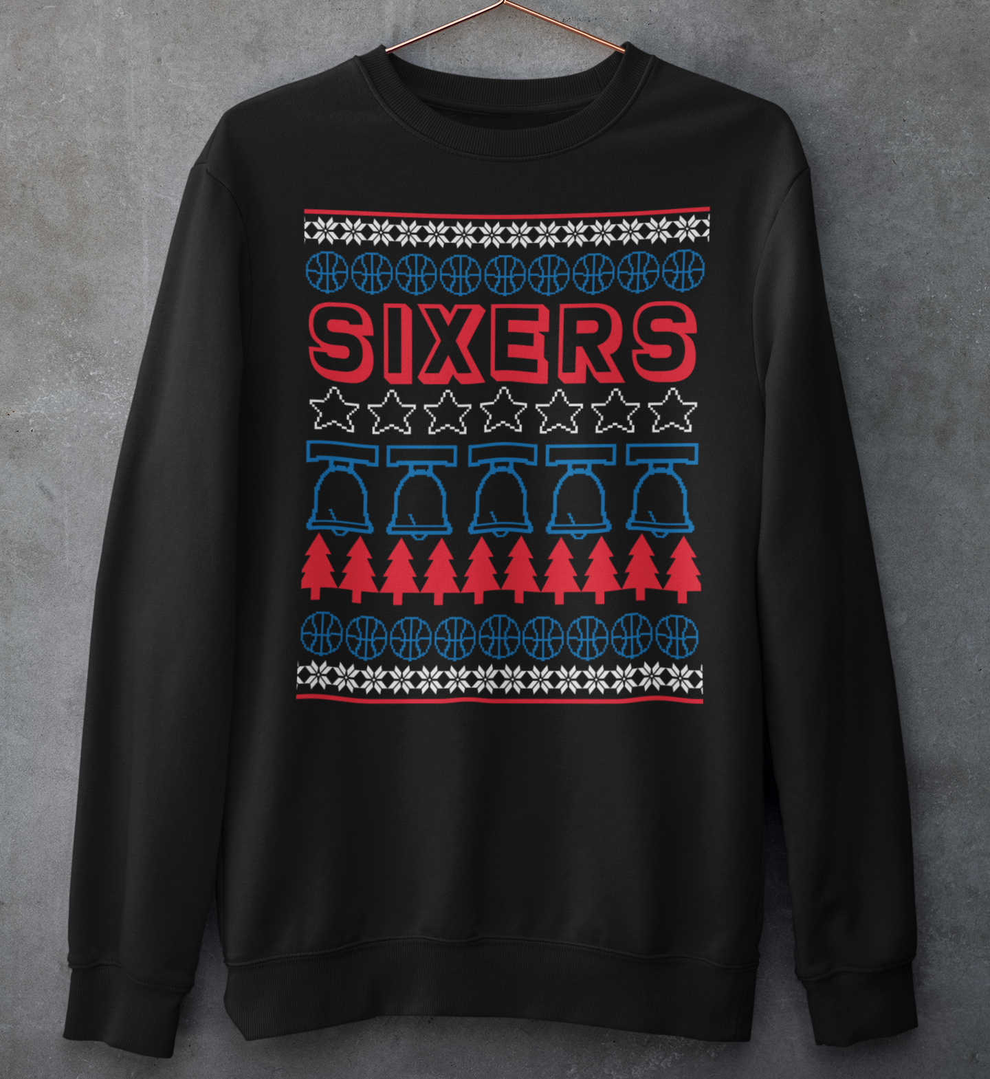 Sixers Ugly Sweater | Crew Neck