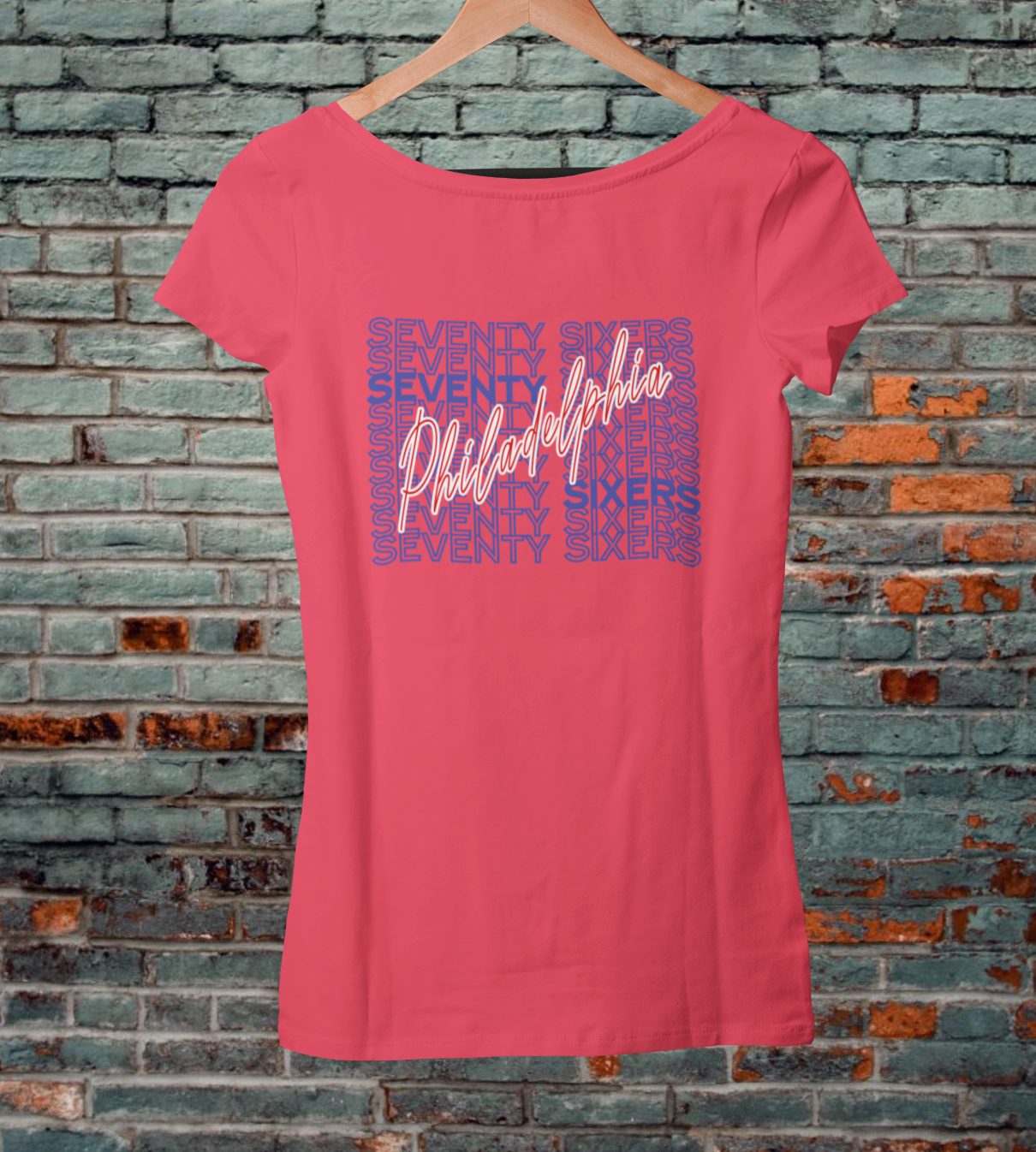 Seventy Sixers Script | Womens Tee