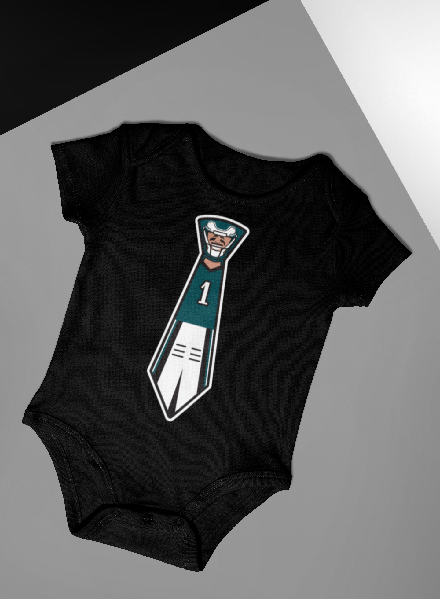 Eagles Tie | Baby Onsie