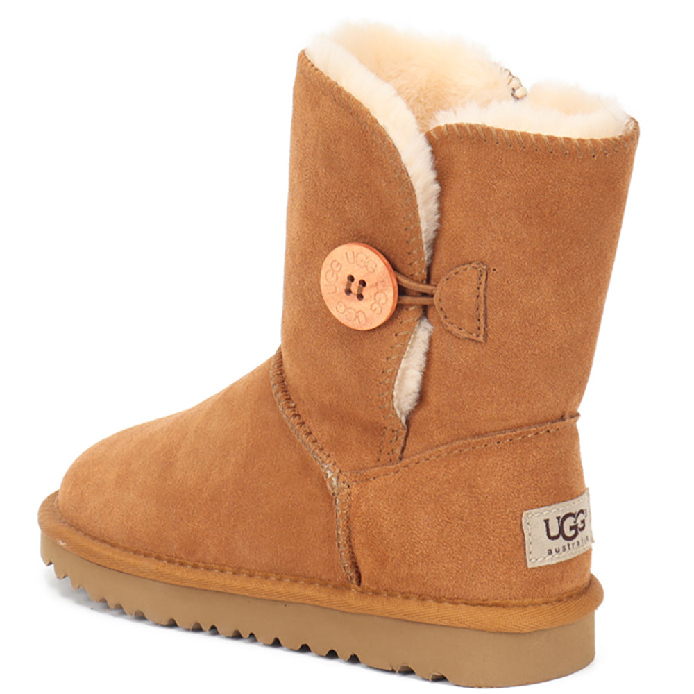 UGG New Couple Buckle Mid-Cut Snow Boots Shoes