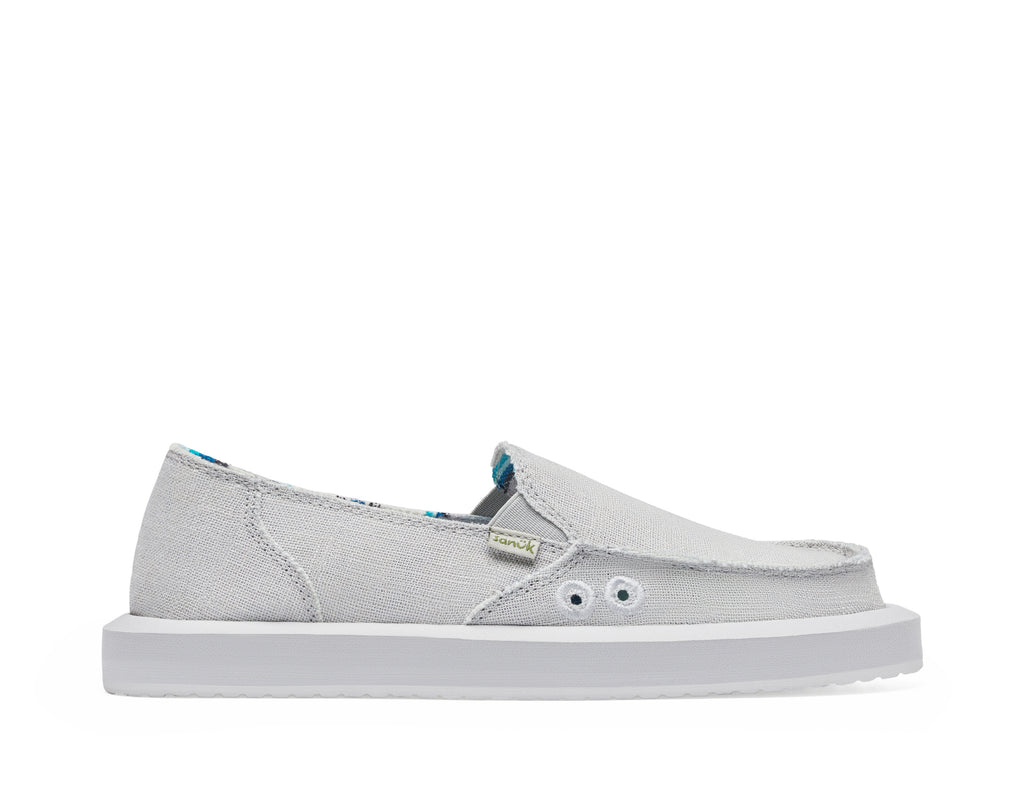 Sanuk Donna Soft Top Hemp Grey 9 B (M) : : Fashion