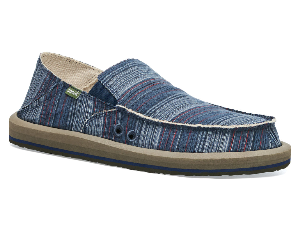 Sanuk Vagabond Mesh Shoes-Navy-8 - Used - Good - Ourland Outdoor