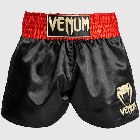 Venum Absolute 2.0 Muay Thai Shorts - Black/Gold