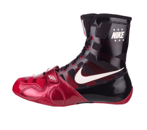 NIKE HYPERKO 1 PROFESSIONAL BOXING SHOES BOXING BOOTS US 4-13 Black-Re ...