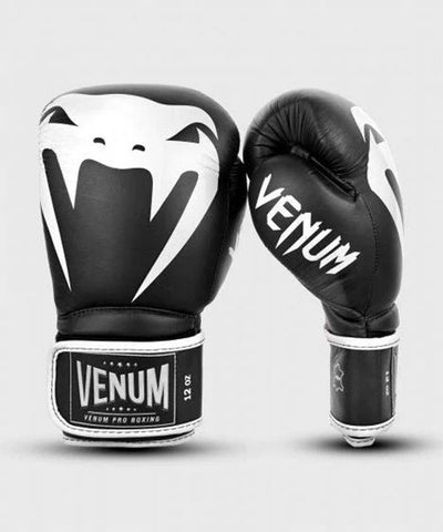 Venum Coco Monogram Pro Lace Up Boxing Gloves - Grizzly Brown 8 oz