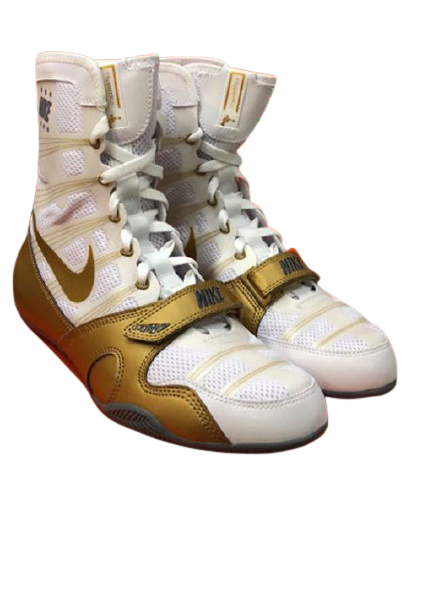 NIKE HYPERKO 1 PROFESSIONAL BOXING SHOES BOXING BOOTS US  White- –  AAGsport