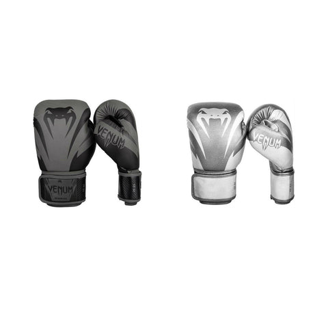 Venum Venum YKZ21 Boxing Gloves - For Kids - Black/White - 4 Oz VE