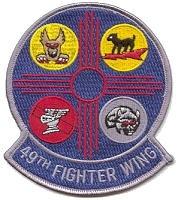 49th Fighter Wing Patch