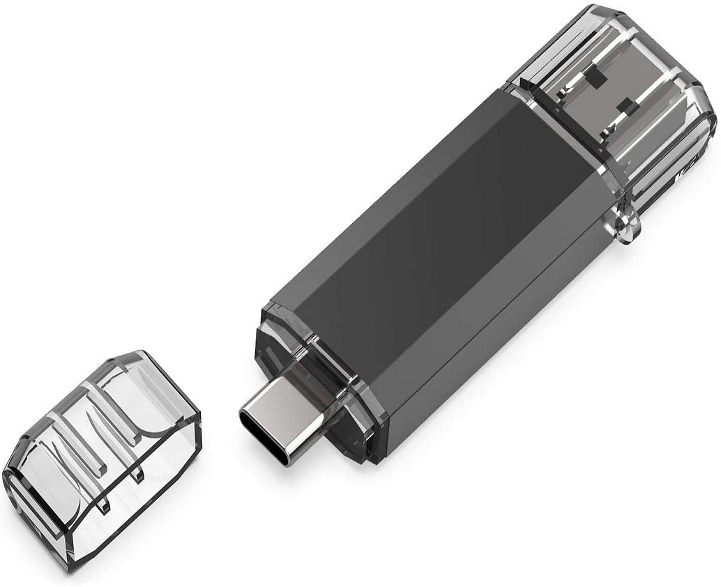 Vansuny 64GB Type C Flash Drive 2 in 1 OTG USB 3.0 + USB C Memory Stick with Keychain Dual Type C USB Thumb Drive Photo Stick Jump Drive for Android Smartphones, Computers, MacBook, Tablets, PC