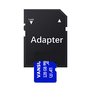 Vansuny Micro SD Card 128GB microSDXC Memory Card with SD Adapter