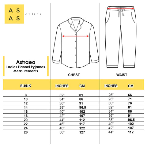 Sizing Charts – ASASonline