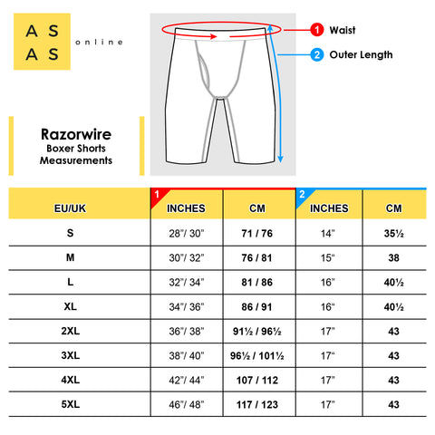 RAZORWIRE ULTIMATE ALPHA 3-Pack Boxer Shorts | ASASonline