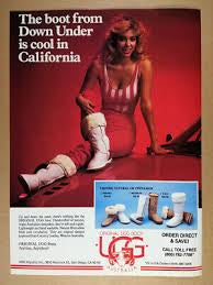 ugg boot advertisement 1980s