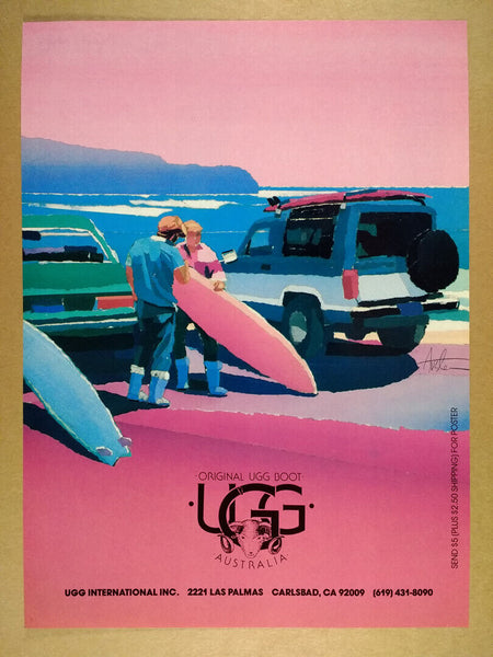 80s ugg boots advertisement