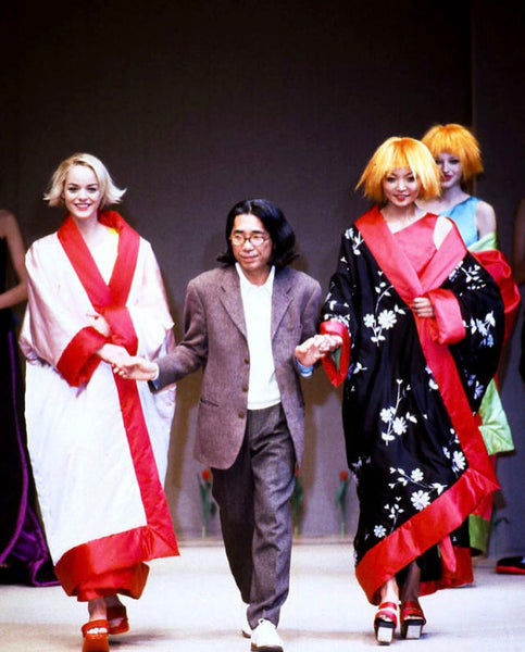 Kenzo runway show 1980s