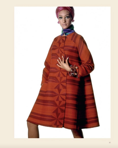 1960s Federico Forquet Orange Coat