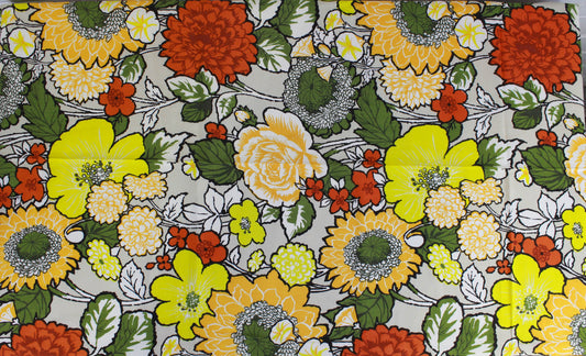 Vintage 60s/70s Mod Circle Print Terry Cloth Cotton Fabric, 4+ yrd – Ian  Drummond Vintage