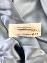 Load image into Gallery viewer, Antique 1910s Rectangular Abalone Shell Silver Lingerie Pins
