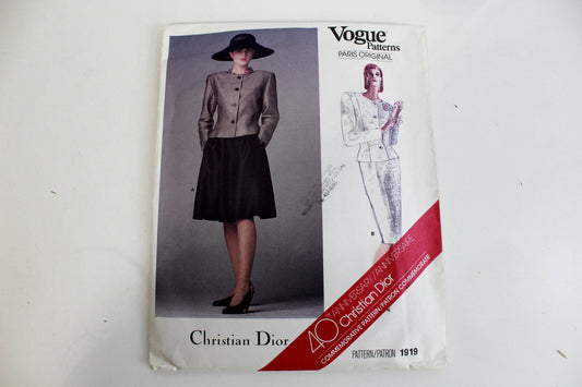 Emilio Pucci Couturier Pattern Vogue #2443 Dress or Tunic &