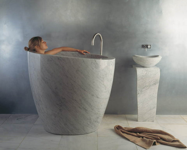 marble tubs after bathroom remodeling in Palm Beach