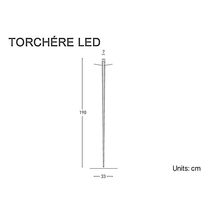 Torchere Wall Light