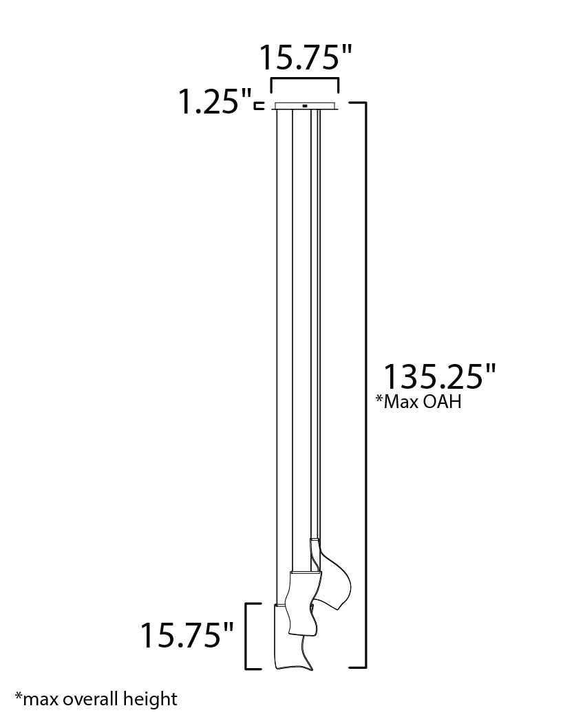 Rinkle 3-Light Chandelier