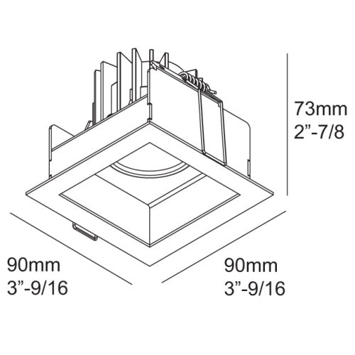 Carree X LED Recessed Light