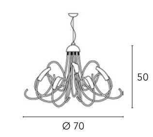 Chic 2010-S5L Chandelier