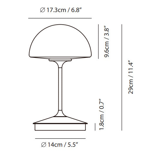 Pensee Table Lamp