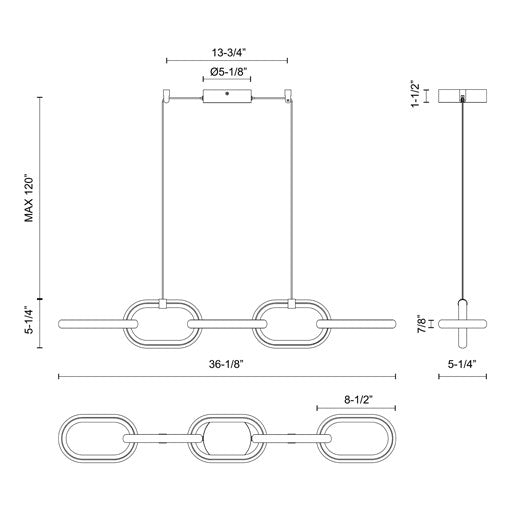 Airen Linear Suspension Specifications