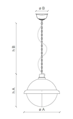 Industrial Large Cage Pendant Specifications