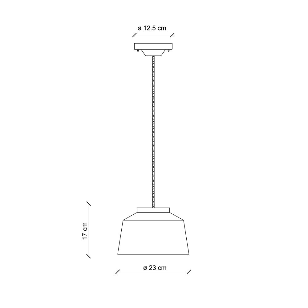 50s Pendant Light - Small