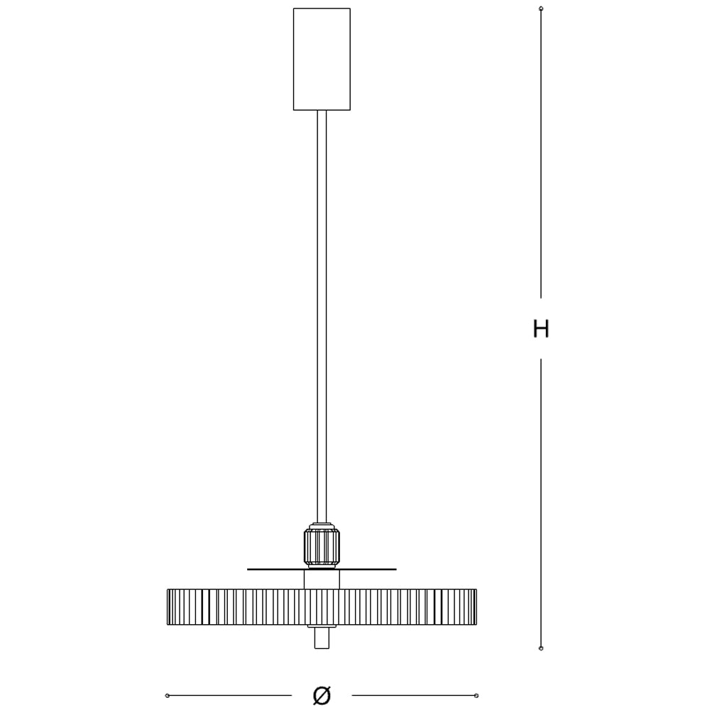 Gilda Suspension by Italamp