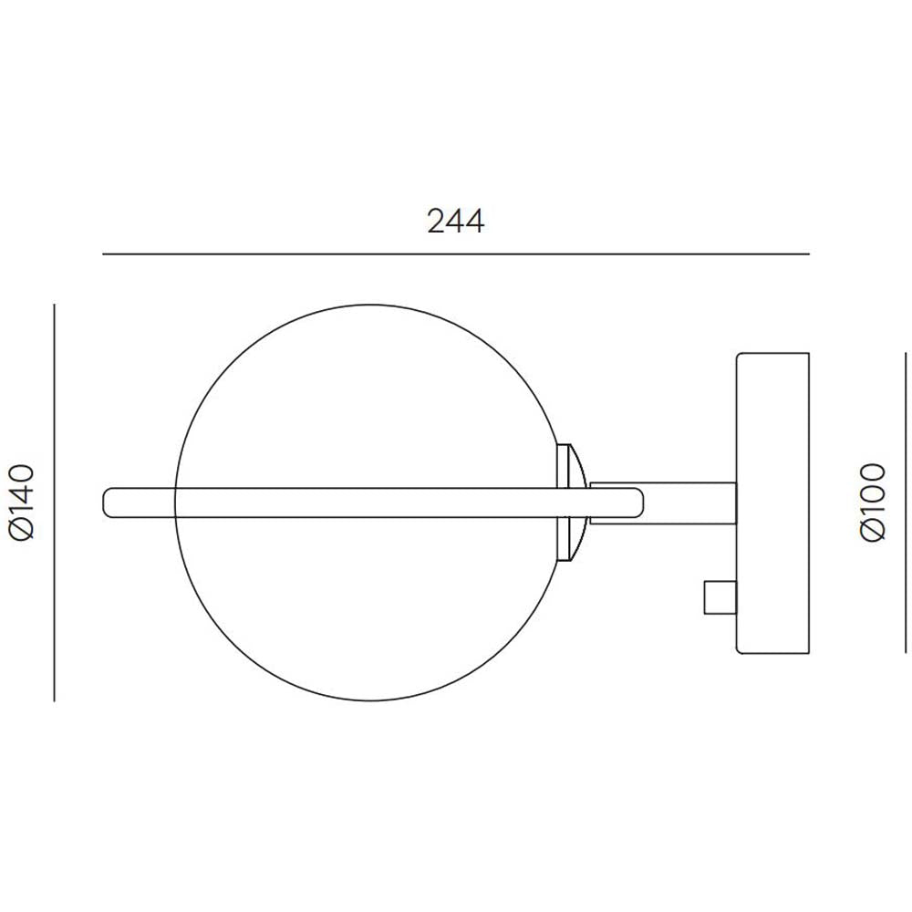 Abbacus Wall Light by Aromas Del Campo