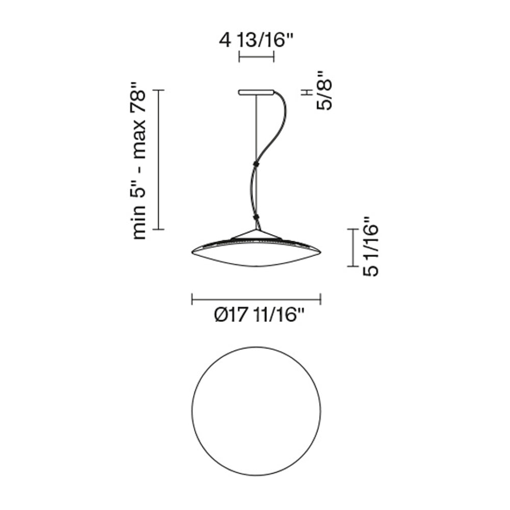 Loop Pendant Light by Fabbian