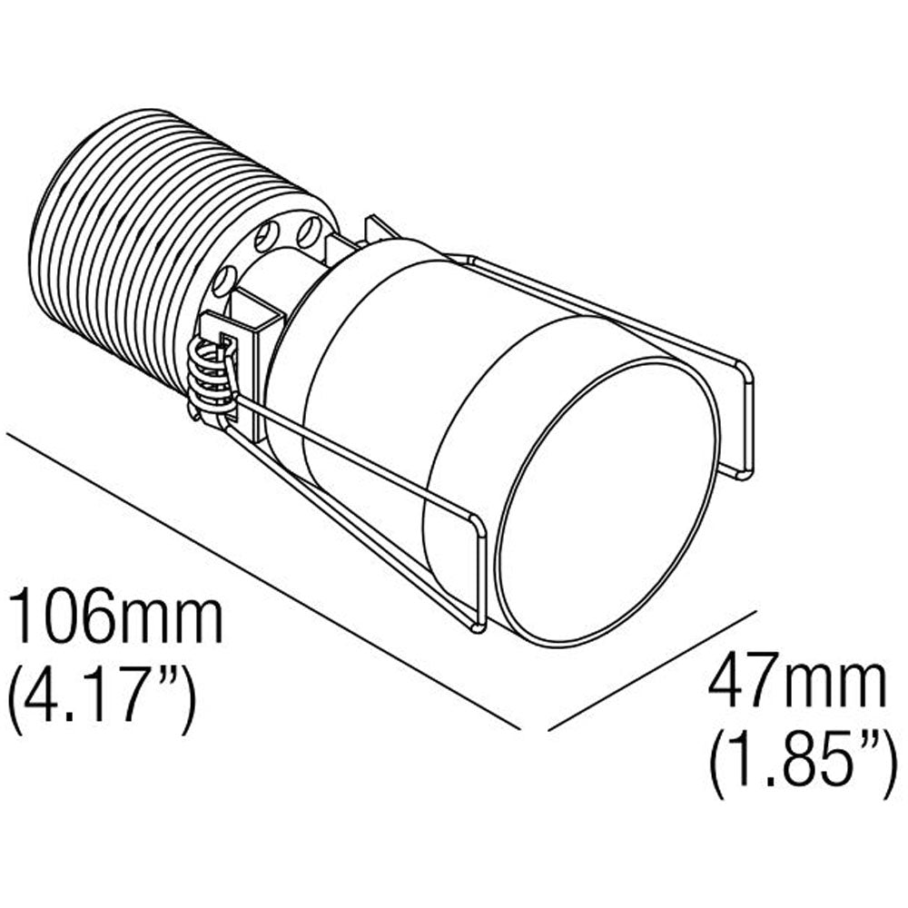 Moon R10 Trimless Recessed Light by Flexa Lighting