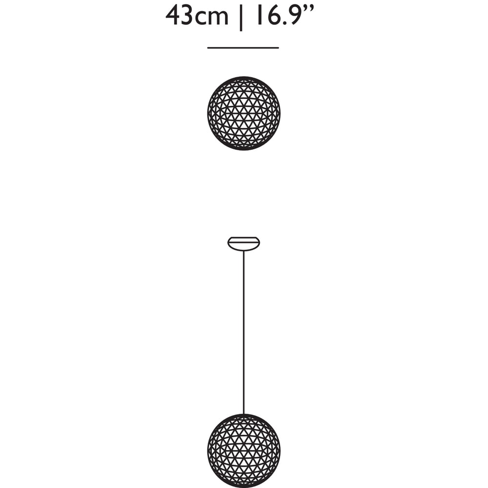 Small Raimond II Suspension by Moooi