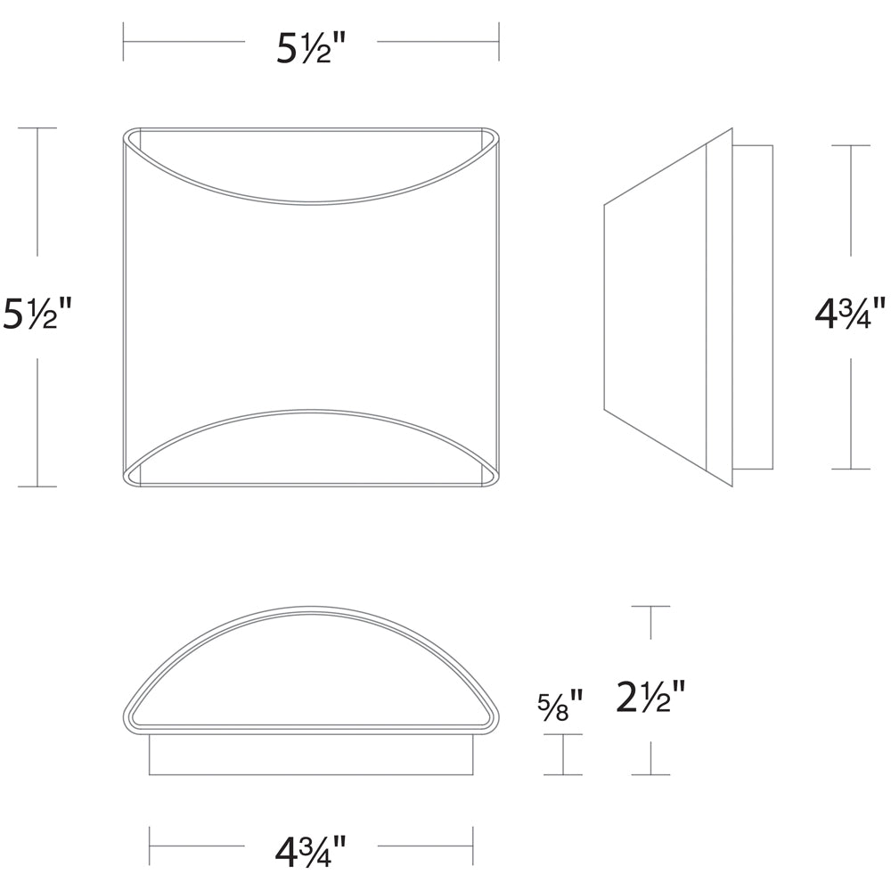 Duet Wall Sconce by W.A.C. Lighting