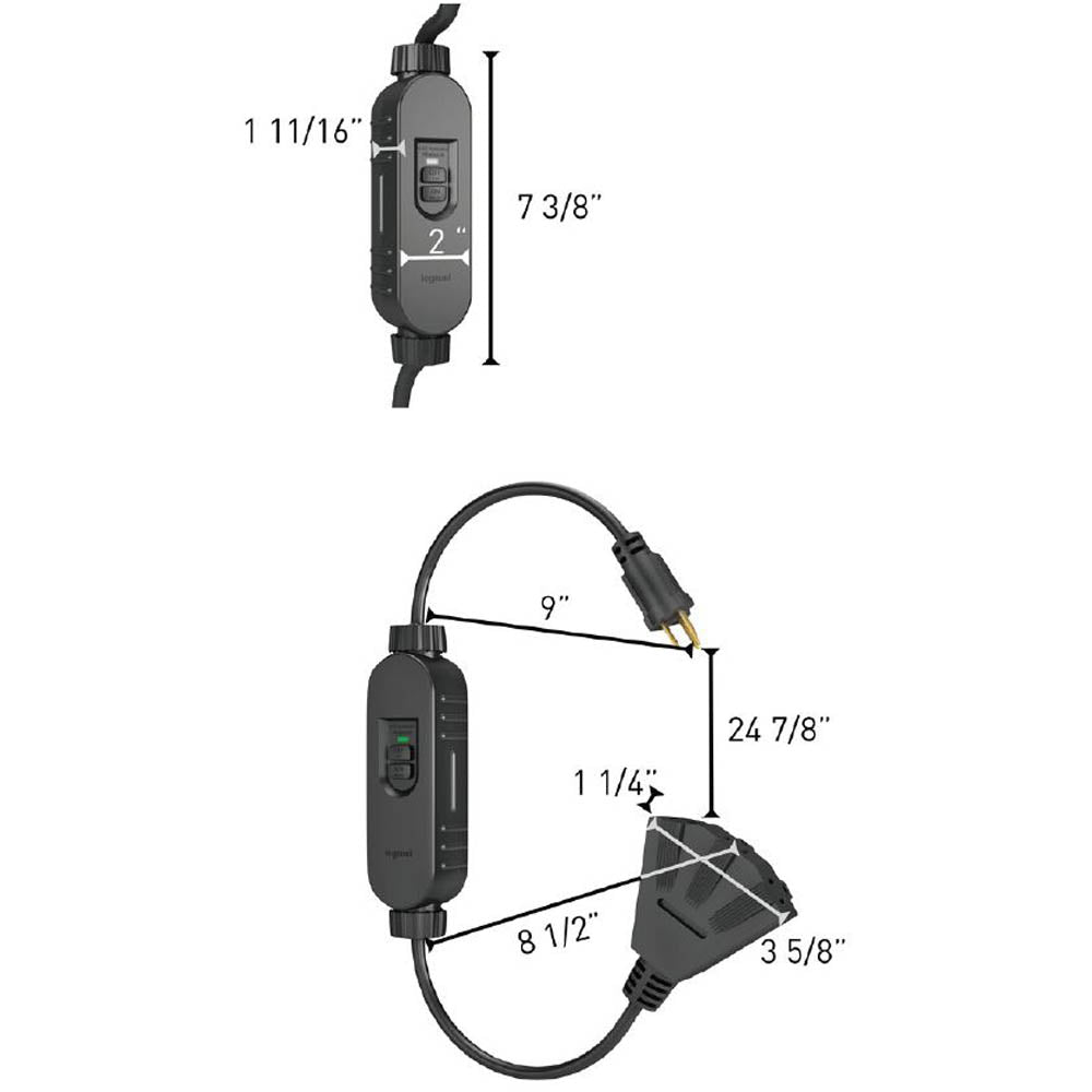 Smart Outdoor Switch with GFCI-WIFI by Legrand Radiant