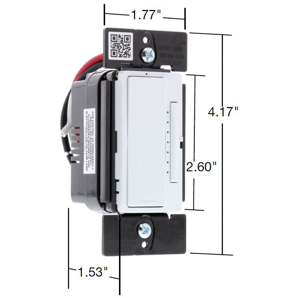 Wi-Fi Smart Tru-Universal Dimmer by Legrand Radiant