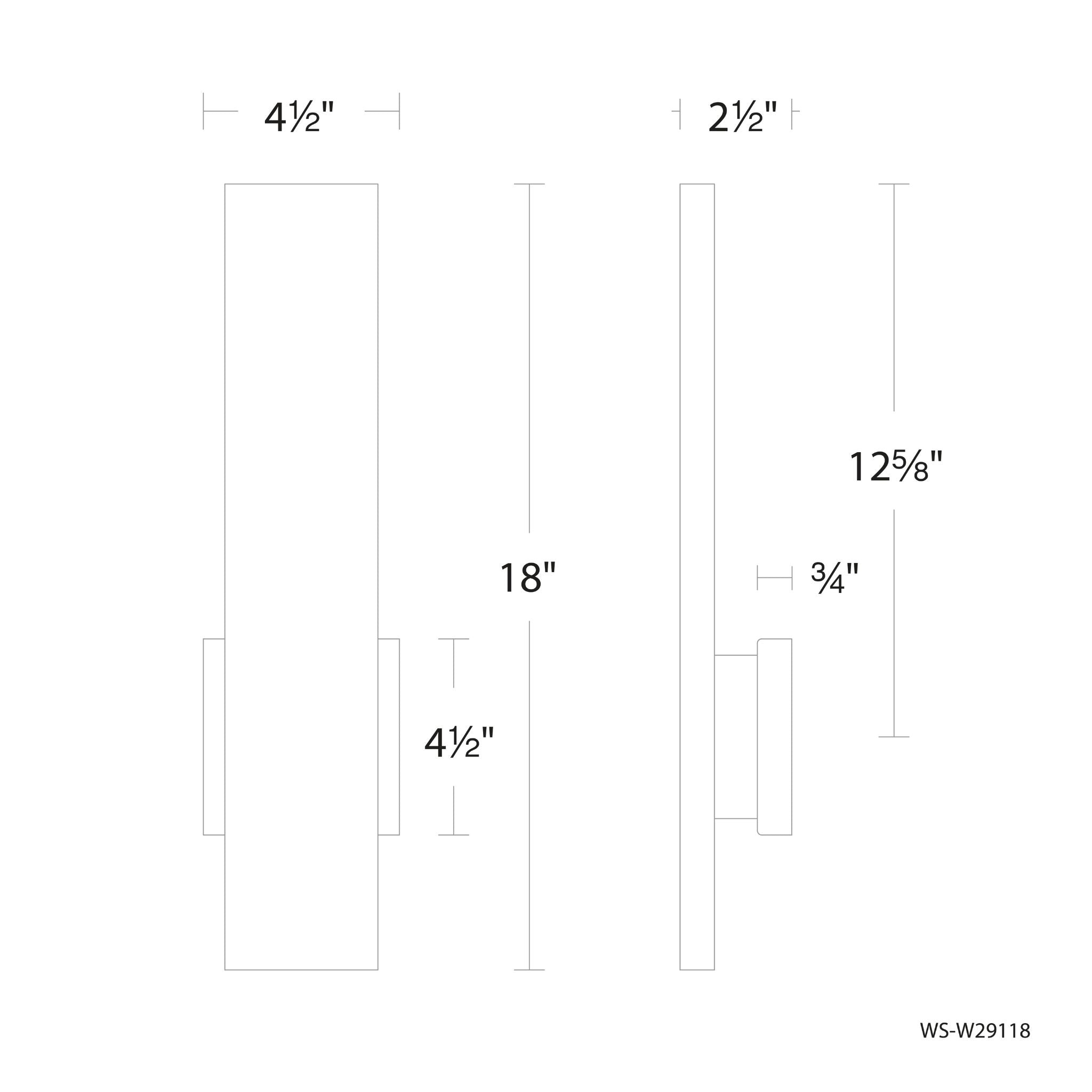 Stag Outdoor Wall Sconce 18