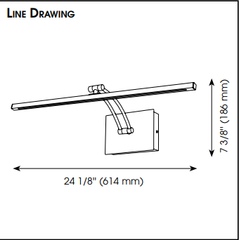 Doreen Picture Light-Specification