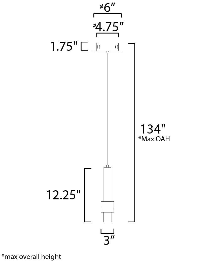 REVEAL Multilight LED PENDANT- 1 Lights