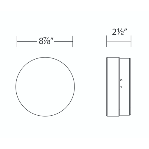 Pi Outdoor Wall / Ceiling Light 9