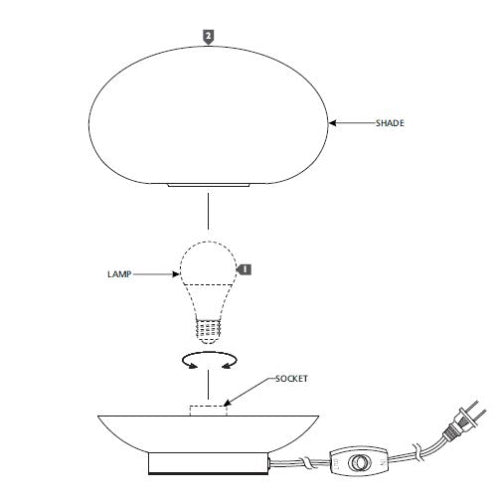 Lune Accent Lamp