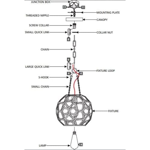 Feccetta Pendant Light